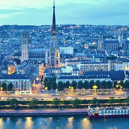 Gare - Calme Cosy- Centre Ville - Wifi 2pers * Rouen